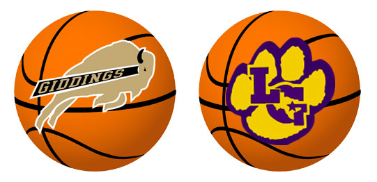 Giddings Buffaloes Basketball vs La Grange Leopards | K-TIMe 89.1 FM KTIM Radio